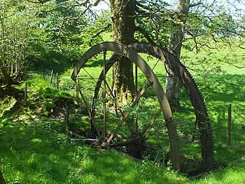 Photo Gallery Image - Water Wheel near St Melor's Well, Linkinhorne