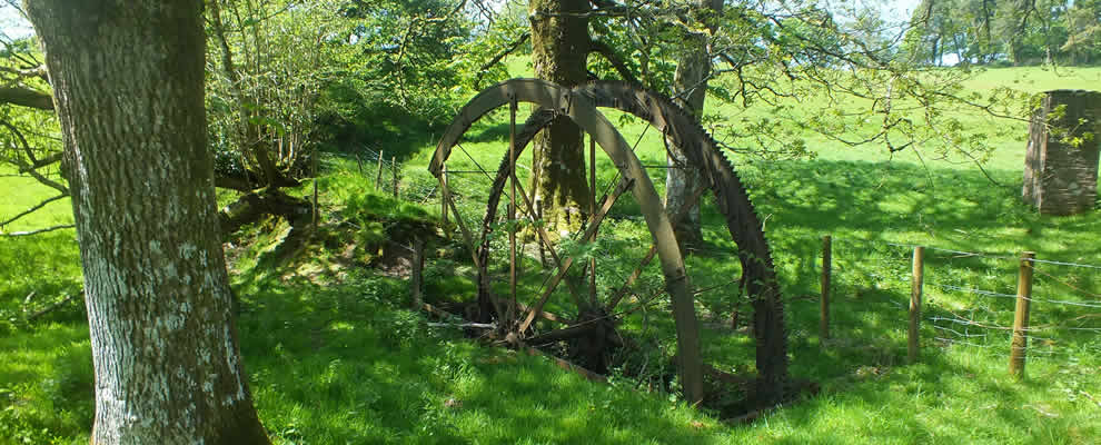 Water Wheel near St Melors Well at Linkinhorne