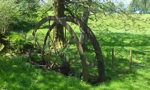 Water Wheel near St Melors Well at Linkinhorne